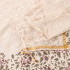 Sanskriti Vintage Off-White Soft Blend Cotton Dupatta Stole Sanganeri Hand Block