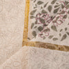 Sanskriti Vintage Off-White Soft Blend Cotton Dupatta Stole Sanganeri Hand Block