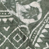 Sanskriti Vintage Gray Dupatta/Stole Cotton Silk BatiK Work Rajasthan Neck Veil