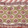 Sanskriti Vintage White Soft Dupatta/Stole Pure Cotton Hand Block Printed Scarf