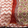 Sanskriti Vintage White Soft Dupatta/Stole Pure Cotton Hand Block Printed Scarf