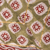 Sanskriti Vintage White Soft Dupatta/Stole Pure Cotton Hand Block Printed Scarf