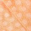 Sanskriti Vintage Peach Soft Chiffon Dupatta Stole Embroidered Phulkari Scarf