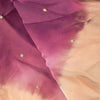 Sanskriti Vintage Magenta Pure Silk Dupatta Stole Hand Embroidered Zardozi Scarf