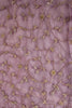 Sanskriti Vintage Purple Net Dupatta Stole Hand Embroidered Zari Zardozi Veil