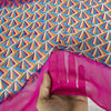 Sanskriti Vintage Pink Georgette Dupatta Sheer 90x46 Inch Printed