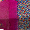 Sanskriti Vintage Pink Georgette Dupatta Sheer 90x46 Inch Printed