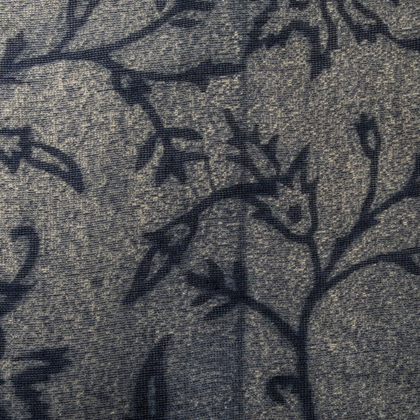 Sanskriti Vintage Gray Cotton Silk Dupatta/Stole Sanganeri Hand Block Print Veil