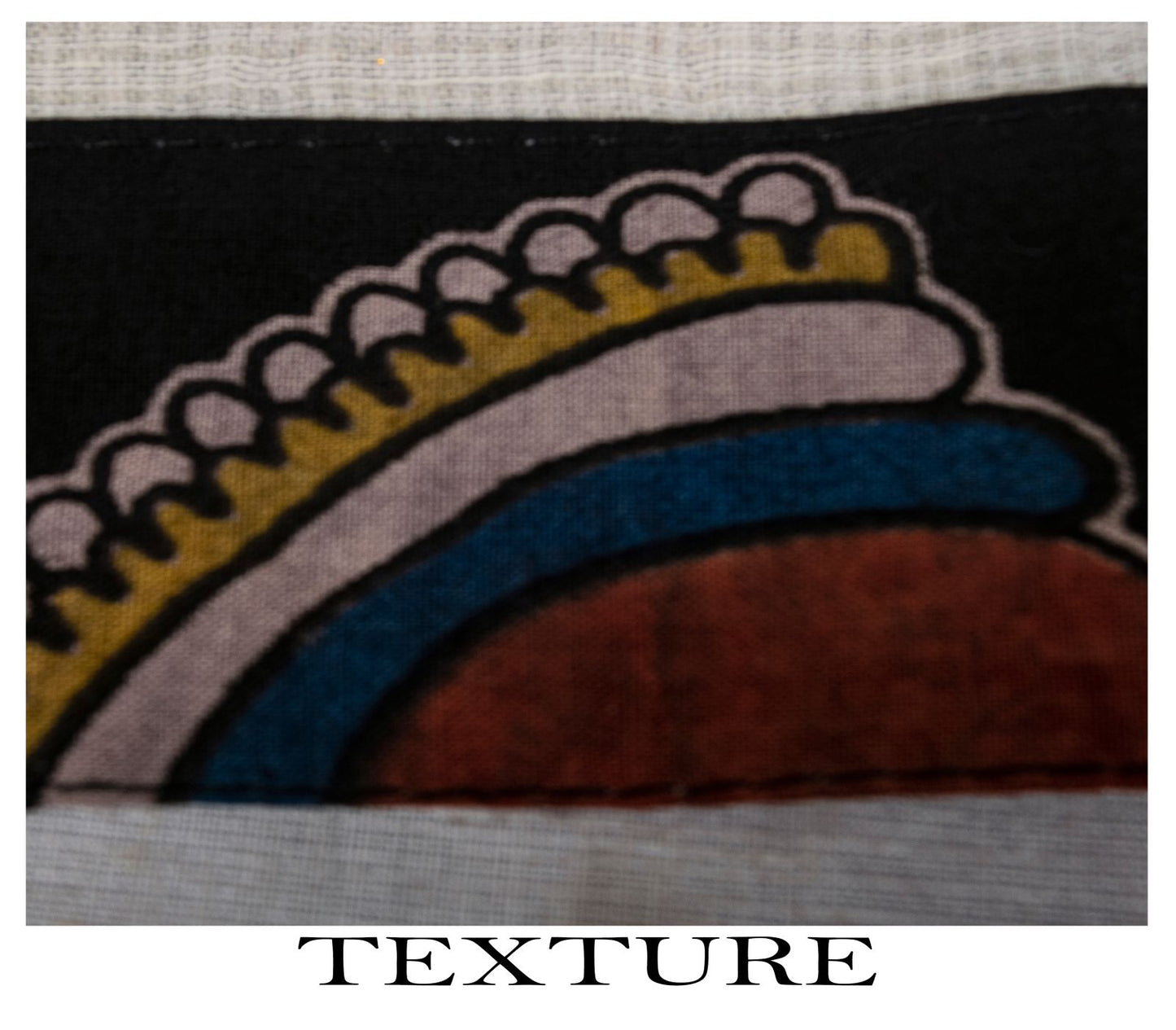 Sanskriti Vintage Dupatta/Stole White Cotton Silk Kota Hand Woven-Patch Veil