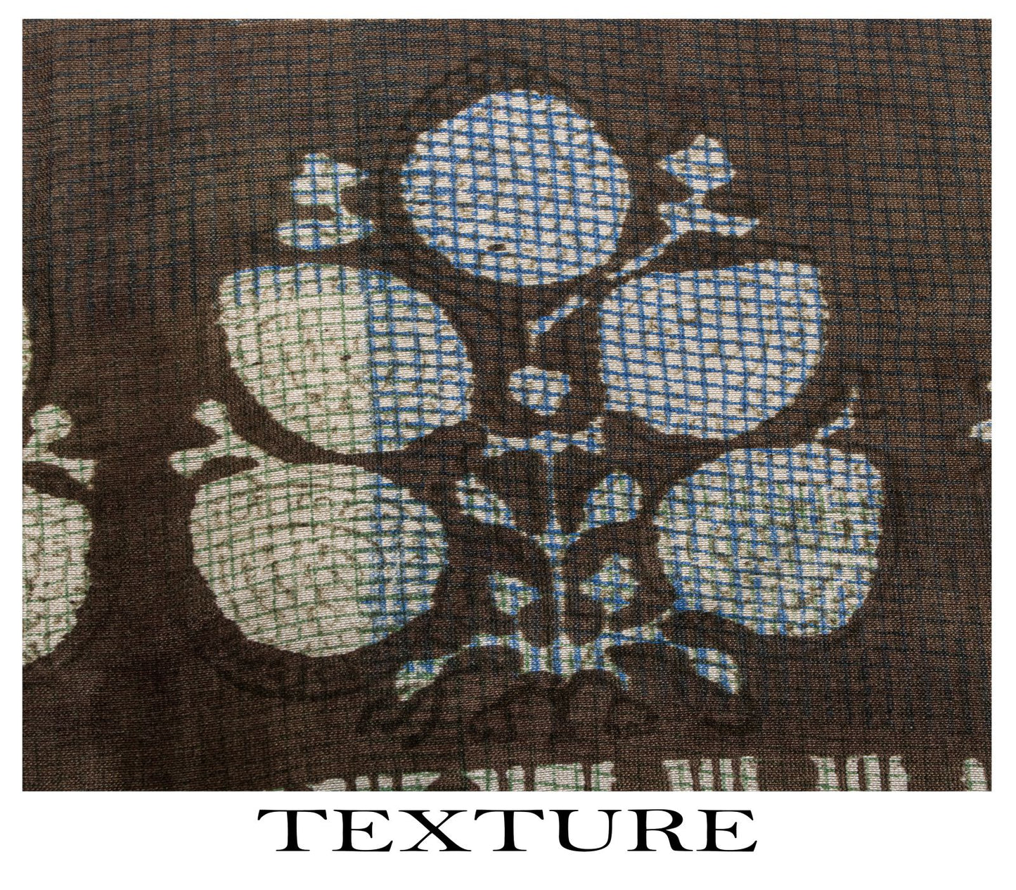 Sanskriti Vintage Dupatta/Stole Gray Pure Cotton Dabu Hand Block Printed Floral