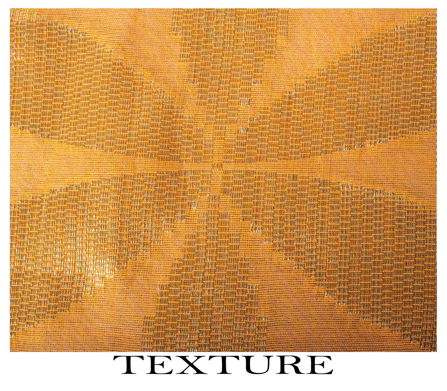 Sanskriti Vintage Dupatta/Stole Yellow Blend Silk Zari Woven Maheshwari SoftVeil
