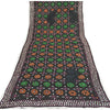 Sanskriti Vintage Dupatta Long Stole OOAK Hand Embroidered Phulkari Scarves Wrap