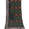 Sanskriti Vintage Dupatta Long Stole OOAK Hand Embroidered Phulkari Scarves Wrap