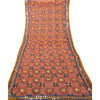 Sanskriti Vintage Blend Georgette Dupatta Long Stole OOAK Handmade Phulkari Veil