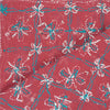 Sanskriti Vintage Blend Georgette Long Dupatta Dark Red Handmade Phulkari Veil