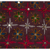 Sanskriti Vintage Dupatta Long Stole Cotton Purple Hand Embroidered Phulkari From Panjab Scarves Indian Craft Supplies Fabric
