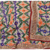 Sanskriti Vintage Dupatta Long Stole One OF A Kind Hand Embroidered Phulkari