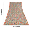 Sanskriti Vintage White Dupatta Chanderi Hand Embroidered Phulkari Printed Hijab