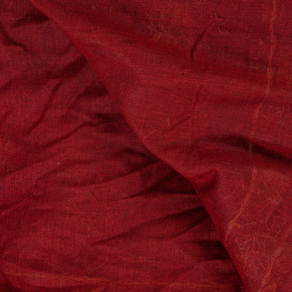 Sanskriti Vintage Maroon Pure Silk Dupatta Hand Embroidered Zardozi Neck Stole