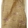 Sanskriti Indian Vintage Cream Bollywood Dupatta Pure Silk Hand Beade Stole Veil