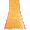 Санскритские винтажные тяжелые шарфы-дупатта из шелка желтого цвета из парчи Zari для вечеринок
