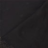 Sanskriti Vintage Black Dupatta Long Stole Pure Silk Hand Beaded Premium Scarves
