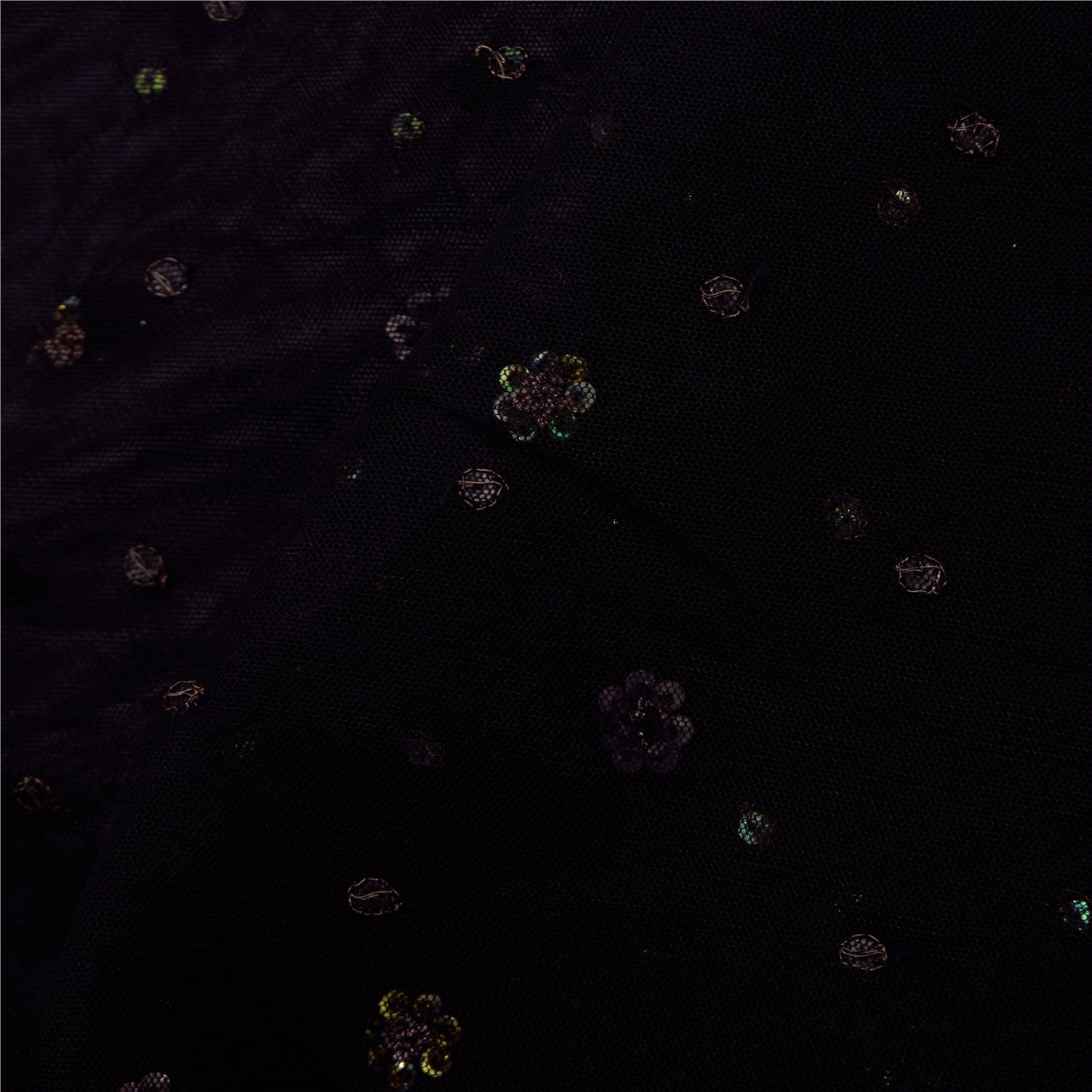 Sanskriti Vintage Ivory/Orange Dupatta Long Stole Pure Silk Hand Beaded Veil