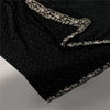 Sanskriti Vintage Black Dupatta Long Stole Cotton Silk Hand Beaded Ethnic Veil