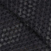 Sanskriti Vintage Dupatta/Stole Net Mesh Black Hand Beaded Zardozi Scarves Veil