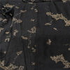 Sanskriti Vintage Long Dupatta Pure Chiffon Black Hand Beaded Zari Zardozi Stole