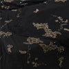 Sanskriti Vintage Long Dupatta Pure Chiffon Black Hand Beaded Zari Zardozi Stole