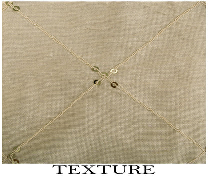 Sanskriti Vintage Cream Blend Cotton Dupatta/Stole Embroidered Traditional Veil