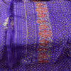 Sanskriti Vintage Purple Pure Silk Dupatta/Stole Brocade Woven-Handmade Zardozi