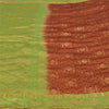 Sanskriti Vintage Green/Brown Heavy Sarees Pure Silk Woven Brocade Sustainable Fabric Sari