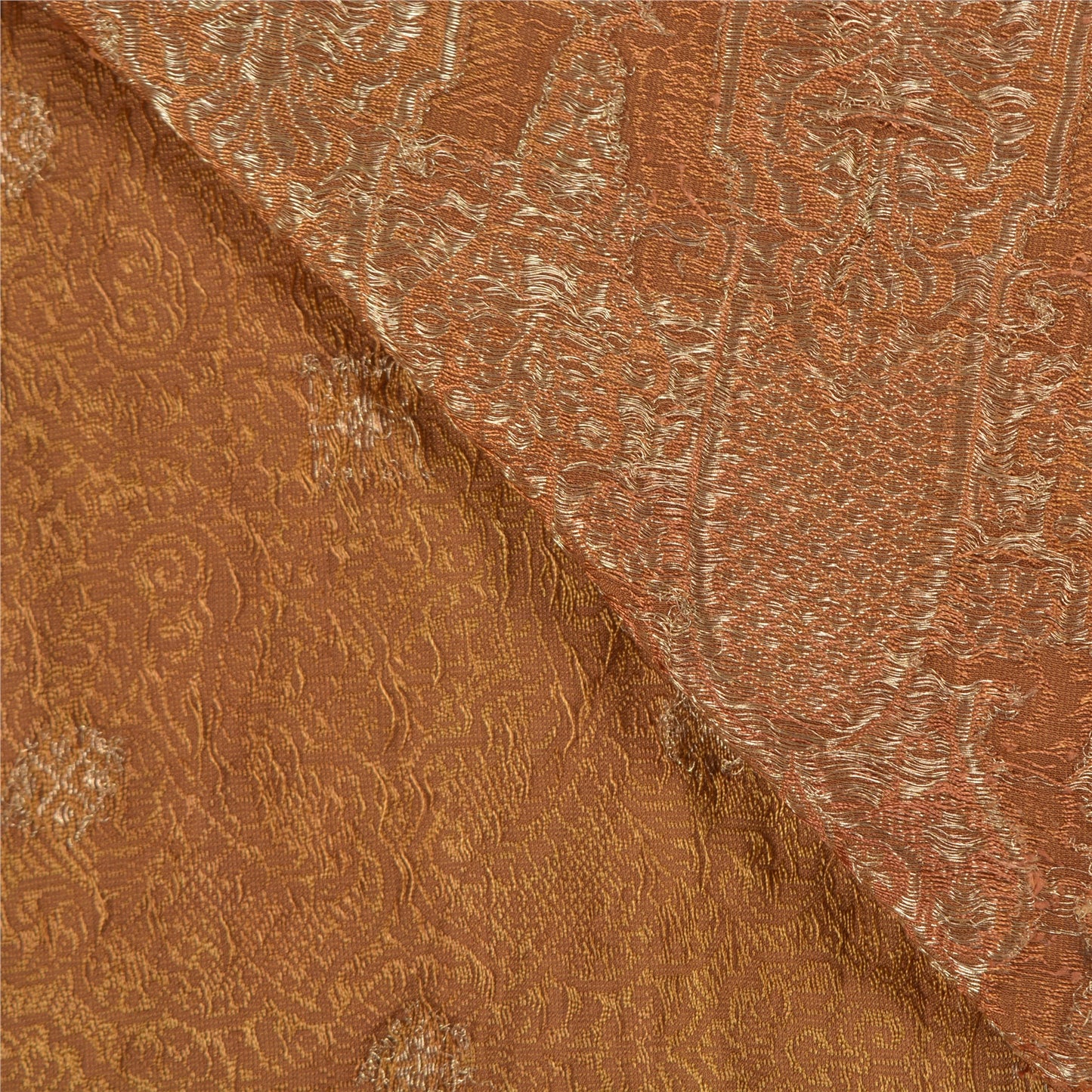 Sanskriti Vintage Heena Green Sarees Pure Silk Woven Brocade Zari Sari Fabric