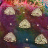 Sanskriti Vintage Bollywood Sarees Pure Georgette Beaded Tie-Dye Sari 5+ydFabric