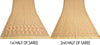 Sanskriti Vintage Fawn Craft Supplies Indian Sarees Pure Silk Woven Sari Fabric