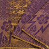 Sanskriti Vintage Purple Indian Sarees100% Pure Silk Woven Premium Sari Fabric