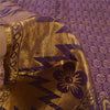 Sanskriti Vintage Purple Indian Sarees100% Pure Silk Woven Premium Sari Fabric