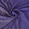Sanskriti Vintage Blue Indian Sarees Pure Silk Woven Premium Woven Sari Fabric