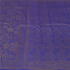 Sanskriti Vintage Blue Indian Sarees Pure Silk Woven Premium Woven Sari Fabric
