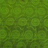 Sanskriti Vintage Green Indian Sarees 100% Pure Silk Woven Special Sari Fabric