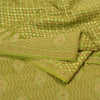 Sanskriti Vintage Green Indian Sarees Pure Silk Woven Premium Sari 5YD Fabric