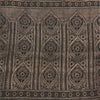 Sanskriti Vintage Black Sarees Pure Silk Woven Brocade/Banarasi Zari Sari Fabric