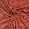 Sanskriti Vintage Pink Sarees Pure Silk Hand Woven Premium Sari 5yd Craft Sustainable Fabric