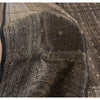 Sanskriti Vintage Black Sarees Pure Silk Brocade Woven Premium Sari Craft Fabric
