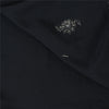 Sanskriti Vintage Black Sarees Pure Silk Hand Beaded Premium Sari Craft Fabric