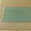 Sanskriti Vintage Green/Yellow Sarees Pure Silk Woven Premium Sari Craft Sustainable Fabric