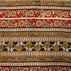 Sanskriti Vintage Saree White Cotton Silk Handmade Kalamkari Sari 6 Blouse PC