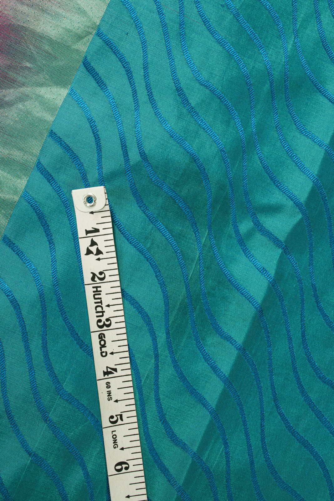 Sanskriti Vintage Saree Blue Pure Silk Brocade Zari Hand Woven Sari 5.5 Yd Craft